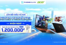 Sắm Acer Nitro ProPanel, nhận ngay quạt cầm tay Acerpure Cozy trị giá 1.200.000đ Sắm Acer Nitro ProPanel, nhận ngay quạt cầm tay Acerpure Cozy trị giá 1.200.000đ