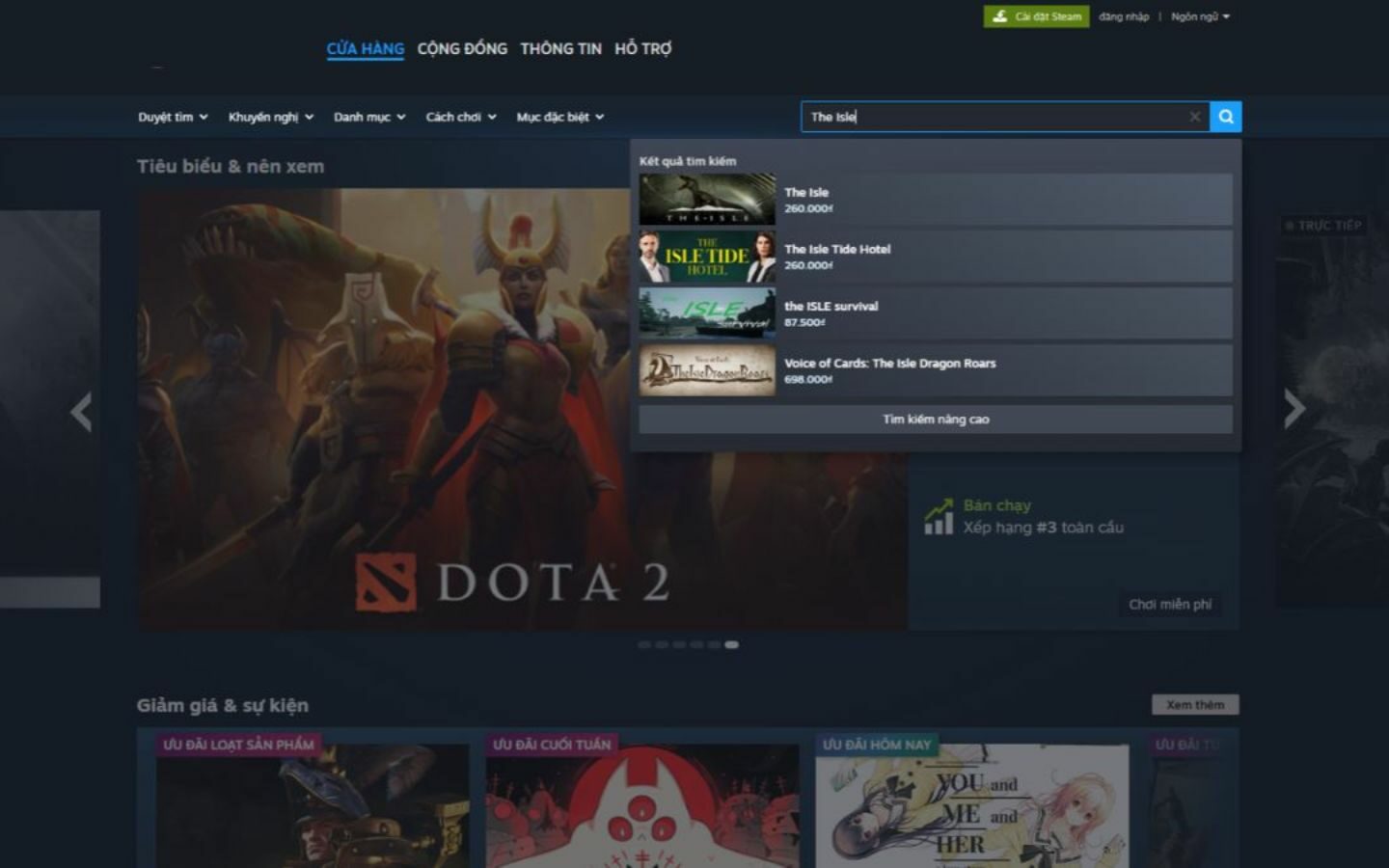 The Isle: Hướng dẫn tải và chơi game cho người mớI 3 Mua và tải The Isle (Nguồn: Internet)