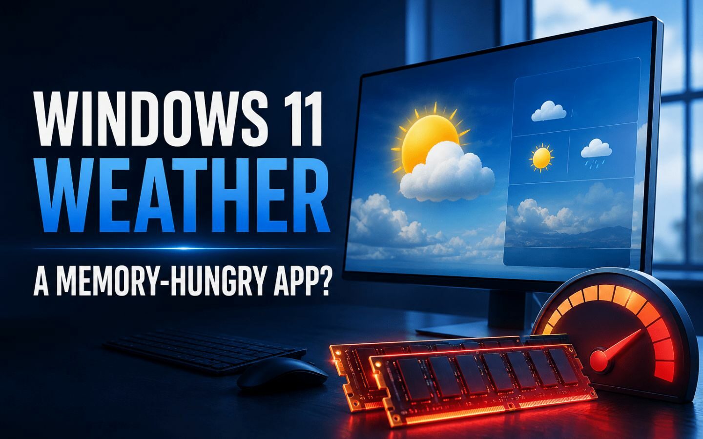 Windows 11: ứng dụng thời tiết ngốn tới 1,6GB RAM, đi ngược lời hứa tối ưu 8GB của Microsoft 1 Windows 11: ứng dụng thời tiết ngốn tới 1,6GB RAM, đi ngược lời hứa tối ưu 8GB của Microsoft (Nguồn: Internet)