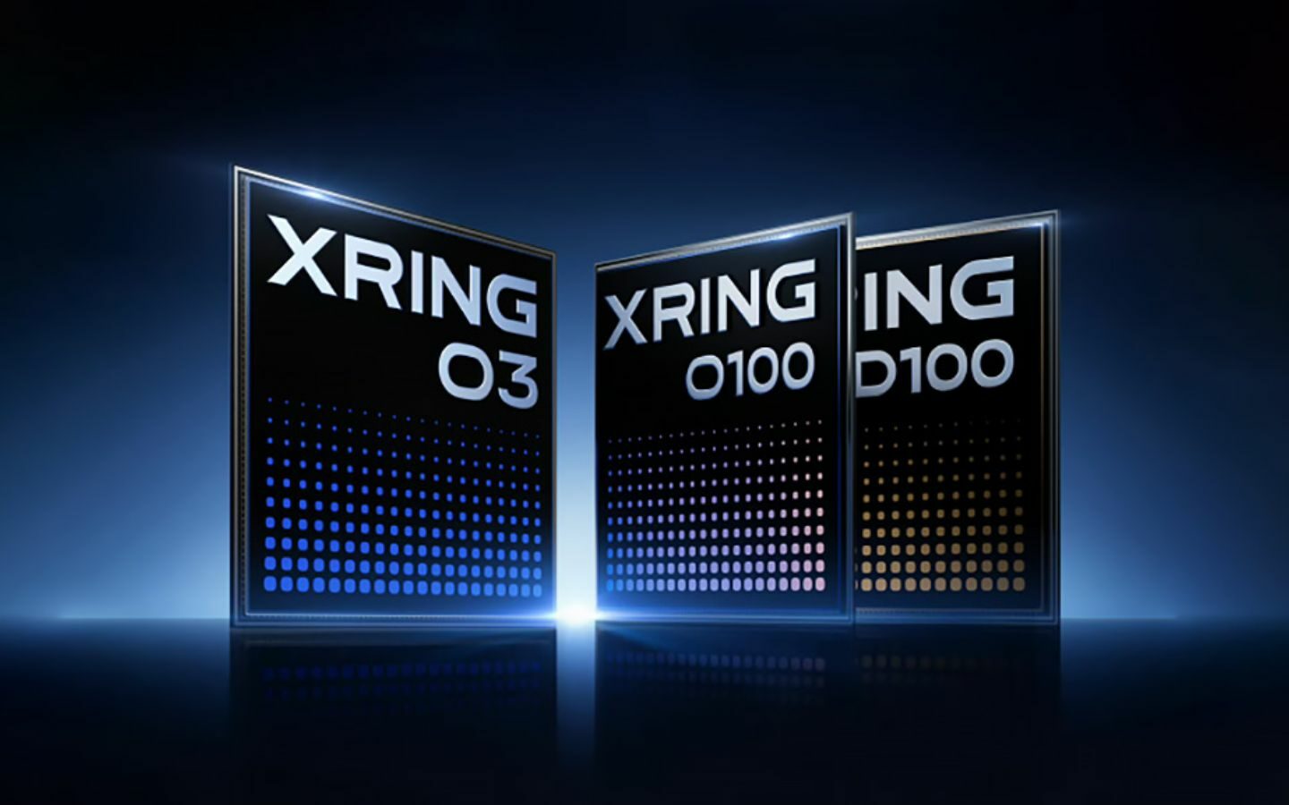 Xiaomi ra mắt chip Xring O3, chip nhớ với hiệu năng vượt trội 2 Bên cạnh Xring O3, Xiaomi cũng giới thiệu Xring O100 và Xring D100 (Nguồn: Internet)