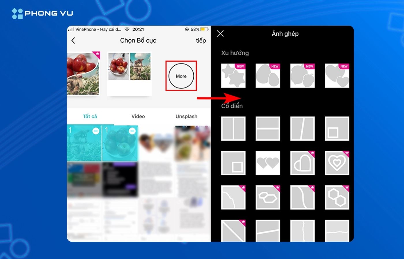 Top 10 app ghép ảnh đẹp, miễn phí trên điện thoại 14 app ghep anh 14