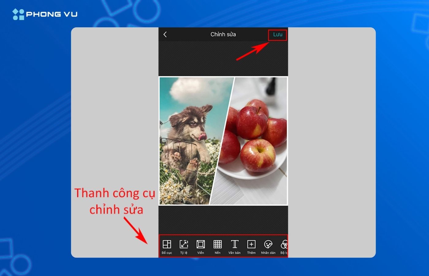 Top 10 app ghép ảnh đẹp, miễn phí trên điện thoại 15 app ghep anh 15