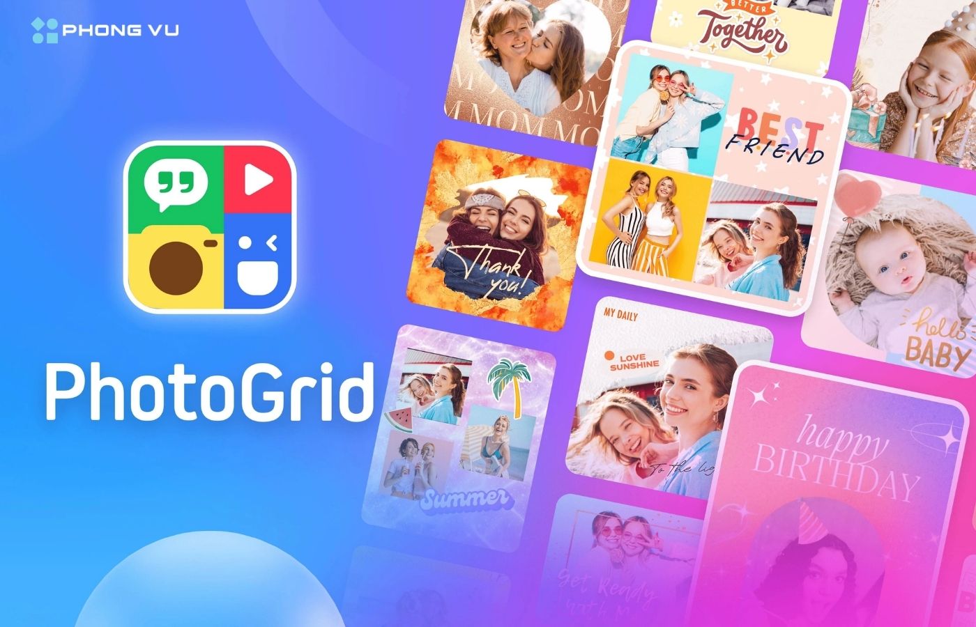 Top 10 app ghép ảnh đẹp, miễn phí trên điện thoại 4 app ghep anh 4
