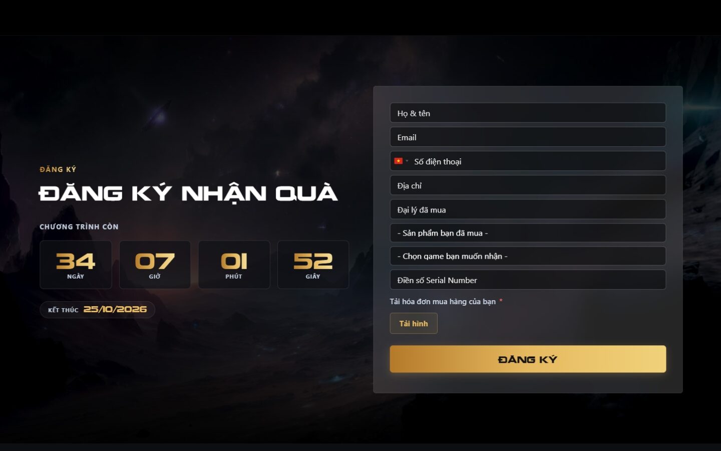 Build Smart. Play More - Nhận ưu đãi đặc biệt từ Gigabyte x AMD 2 Hướng dẫn cách nhận quà chi tiết
