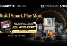 Build Smart. Play More – Nhận ưu đãi đặc biệt từ Gigabyte x AMD Build Smart. Play More - Nhận ưu đãi đặc biệt từ Gigabyte x AMD