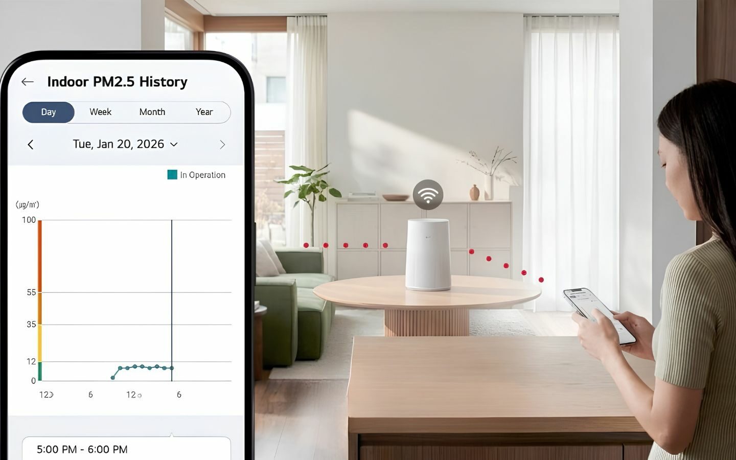 Hướng dẫn cách kết nối máy lọc không khí LG với điện thoại 16 Một số trường hợp model máy không hỗ trợ đầy đủ tính năng ThinQ
