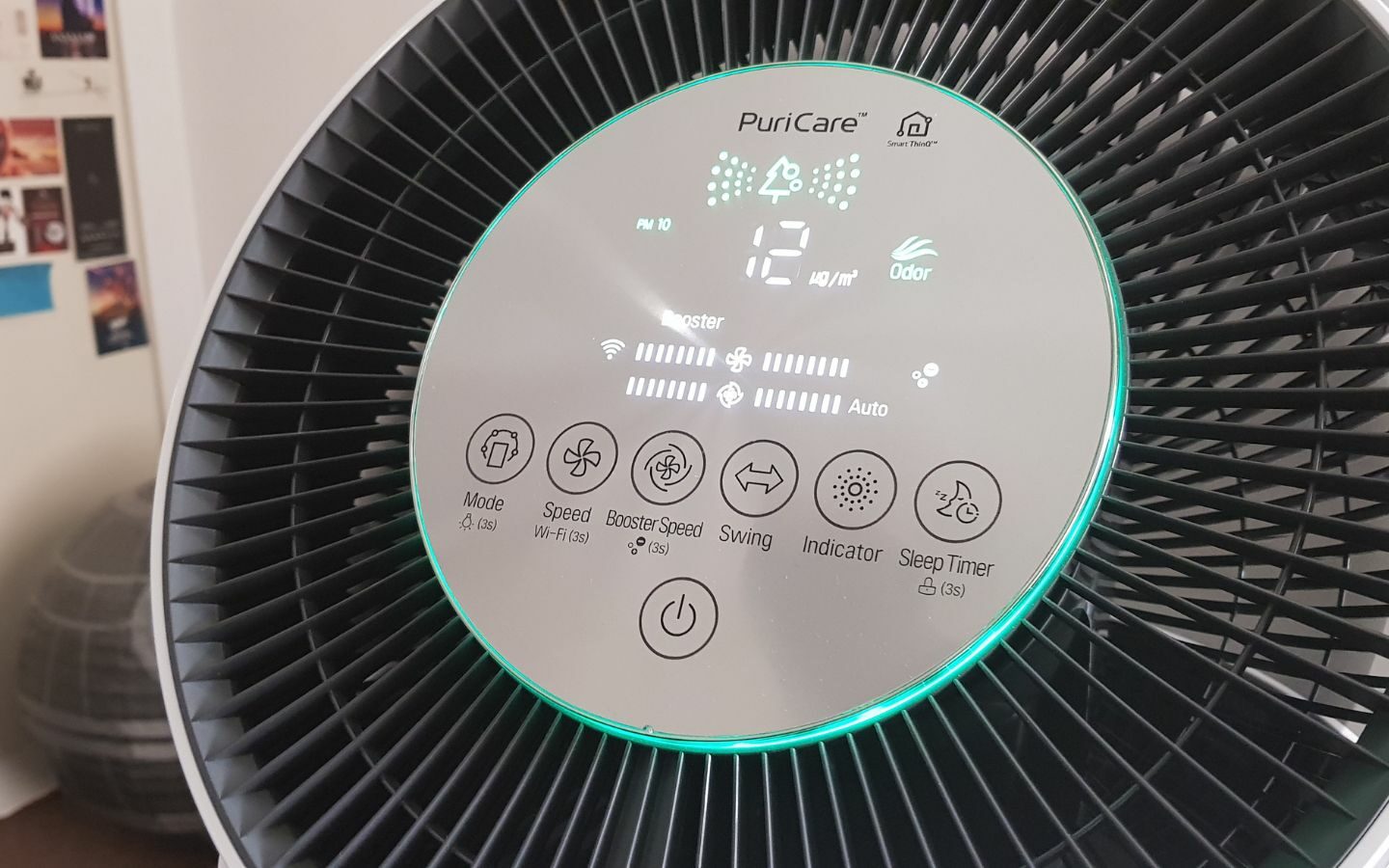 Hướng dẫn cách sử dụng máy lọc không khí LG chi tiết từ A–Z 2 Cách điều chỉnh tốc độ quạt trên máy lọc không khí LG