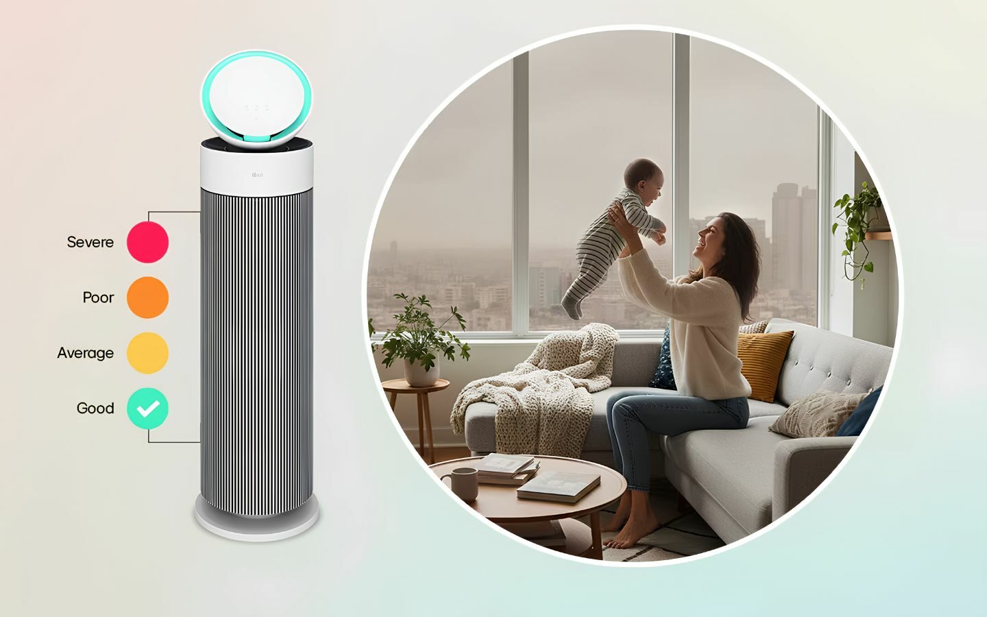 Hướng dẫn cách vệ sinh máy lọc không khí LG đúng cách 9 Kiểm tra máy định kỳ để kiểm tra dấu hiệu bất thường