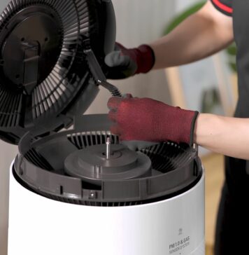 Hướng dẫn cách vệ sinh máy lọc không khí LG đúng cách Hướng dẫn cách vệ sinh máy lọc không khí LG đúng cách
