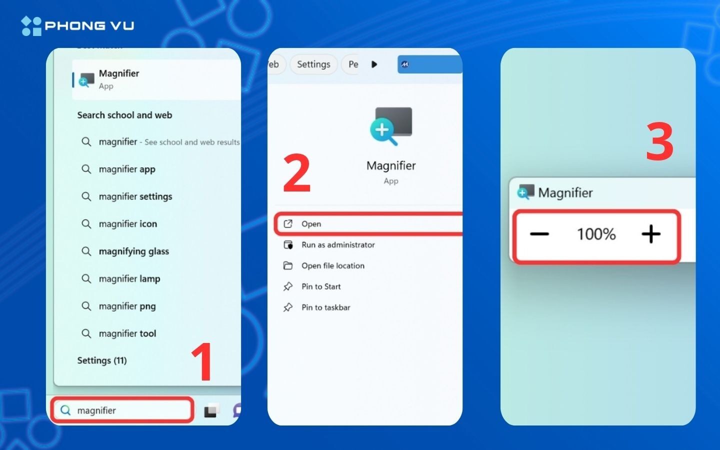 Hướng dẫn cách phóng to màn hình máy tính Windows, Macbook
