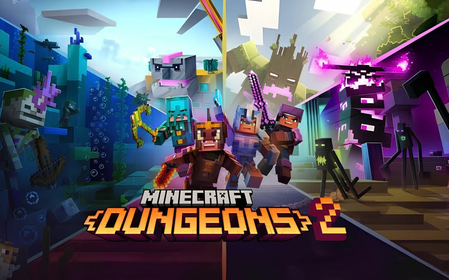 Minecraft Dungeons II: Hướng dẫn cách tải và chơi game chi tiết 1 Minecraft Dungeons II giúp người chơi phiêu lưu và khám phá các vùng đất