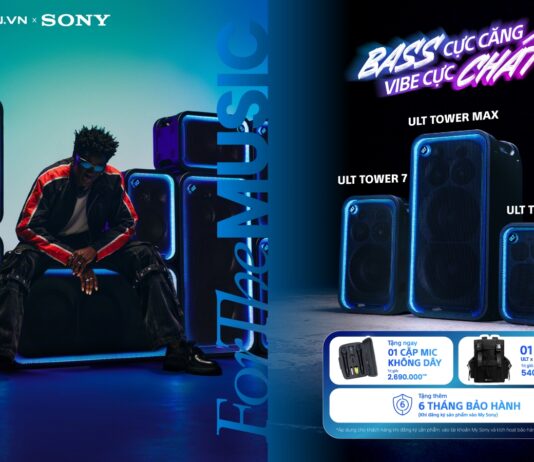 Mua loa Sony Tower, nhận trọn bộ ưu đãi x3 tại Phong Vũ Mua loa Sony Tower, nhận trọn bộ ưu đãi x3 tại Phong Vũ
