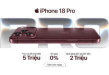 Đặt trước iPhone 18 Pro/Pro Max tại Phong Vũ, nhận ưu đãi độc quyền 2 triệu đồng Đặt trước iPhone 18 Pro/Pro Max tại Phong Vũ, nhận ưu đãi độc quyền 2 triệu đồng