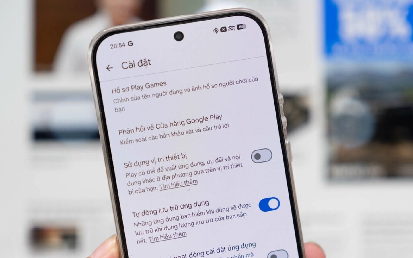  Google bổ sung công cụ "Tự động lưu trữ ứng dụng" trên Android (Nguồn: VnExpress)
