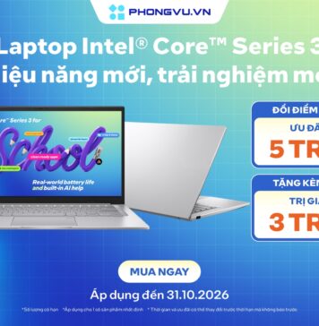 Top 5 laptop Intel Core Series 3 phù hợp cho sinh viên Top 5 laptop Intel Core Series 3 phù hợp cho sinh viên