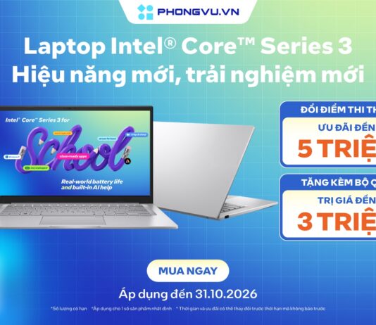 Top 5 laptop Intel Core Series 3 phù hợp cho sinh viên Top 5 laptop Intel Core Series 3 phù hợp cho sinh viên