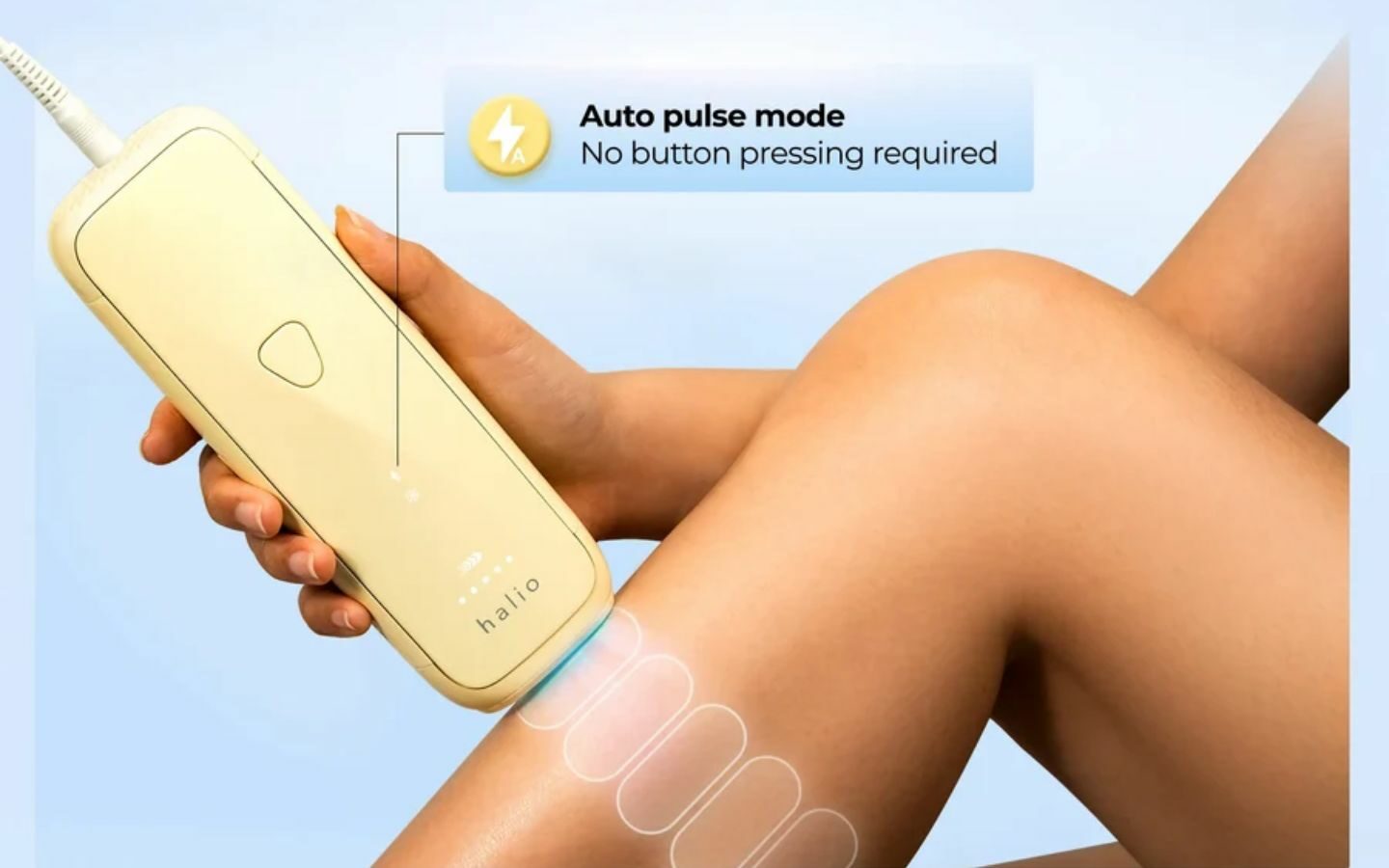 Top 5 máy triệt lông tại nhà hiệu quả, dễ sử dụng 5 Halio SilkGlow tập trung vào tốc độ phát xung và trải nghiệm sử dụng tiện lợi