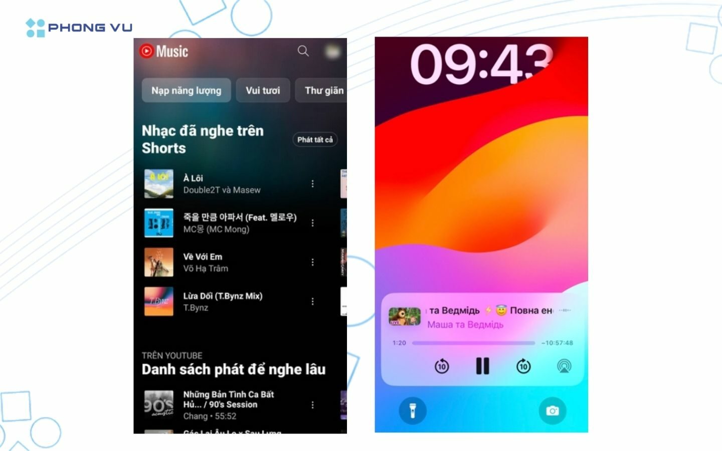 Cách xem YouTube tắt màn hình trên iOS và Android 5 Tắt màn hình thiết bị vẫn nghe được nhạc