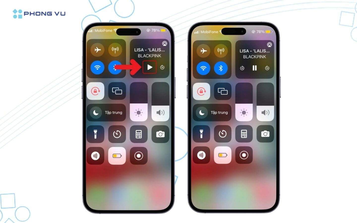 Cách xem YouTube tắt màn hình trên iOS và Android 9 Nhấn vào nút Play ở Trung tâm điều khiển
