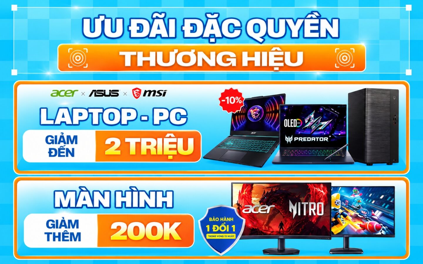 Z-Tech Unite 2026: Giảm đến 50%++ với hơn 1000 deal sốc tại Phong Vũ 2 Ưu đãi đặc quyền thương hiệu tại Z-Tech Unite 2026