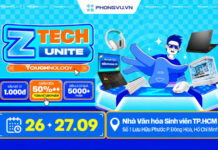 Z-Tech Unite 2026: Giảm đến 50%++ với hơn 1000 deal sốc tại Phong Vũ Z-Tech Unite 2026: Giảm đến 50%++ với hơn 1000 deal sốc tại Phong Vũ