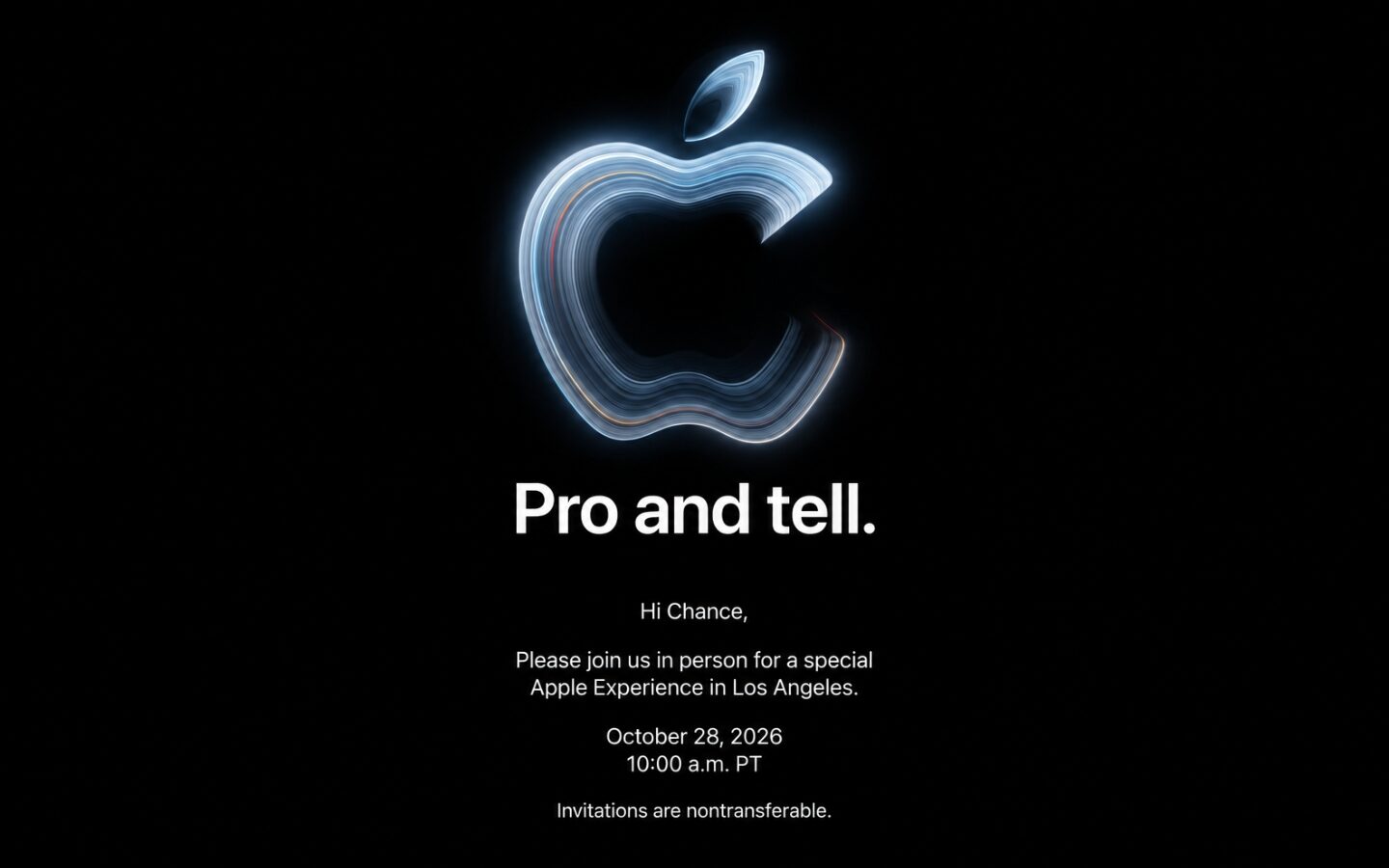 Apple công bố sự kiện đặc biệt 'Pro and Tell' vào ngày 28/10: Có gì đáng mong đợi? (Nguồn: Internet)
