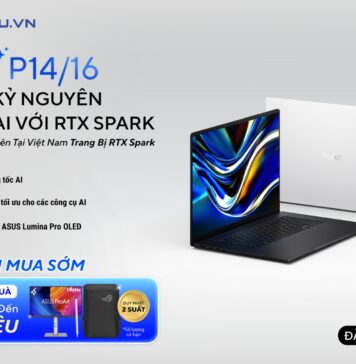 Đặt mua laptop đồ họa ProArt P16 tại Phong Vũ, nhận bộ quà tặng lên đến 12 triệu đồng ASUS chính thức mở bán laptop đồ họa ProArt P16 với RTX Spark tại Việt Nam