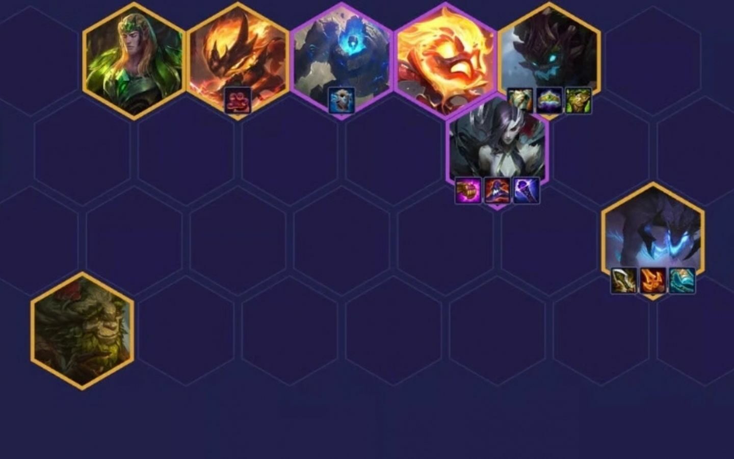 Top đội hình ĐTCL 18.3 giúp game thủ leo rank nhanh 6 Đội hình Rồng Ngàn Tuổi Quái Rừng hướng đến sức mạnh cuối trận với chiến thuật Fast 8