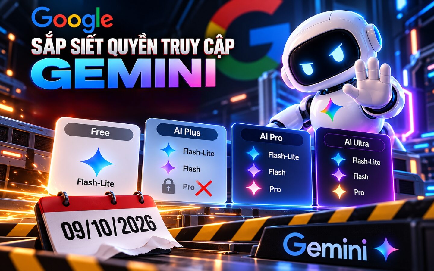 Google ngừng quyền truy cập miễn phí Gemini Flash và Pro từ ngày 9 tháng 10 1 Google ngừng quyền truy cập miễn phí Gemini Flash và Pro từ ngày 9 tháng 10 (Nguồn: Internet)
