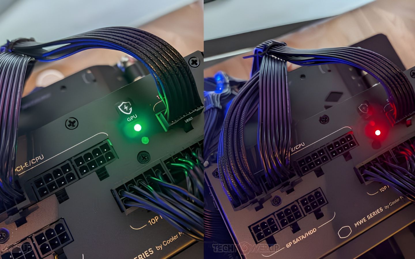 GPU Shield Adapter Cable là gì? Giải pháp bảo vệ card đồ họa an toàn 4 Thiết kế đầu nối hai màu trên GPU Shield Adapter Cable