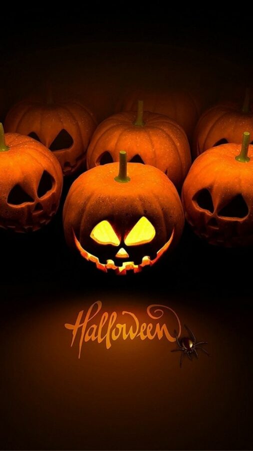 100+ Hình nền Halloween đẹp, kinh dị cho điện thoại, máy tính 95 Hình nền bí ngô rùng rợn cho điện thoại