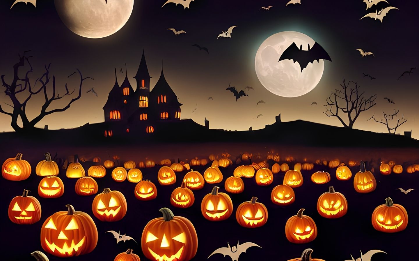 100+ Hình nền Halloween đẹp, kinh dị cho điện thoại, máy tính 16 Căn nhà bỏ hoang mang vẻ đẹp ma mị và đáng sợ