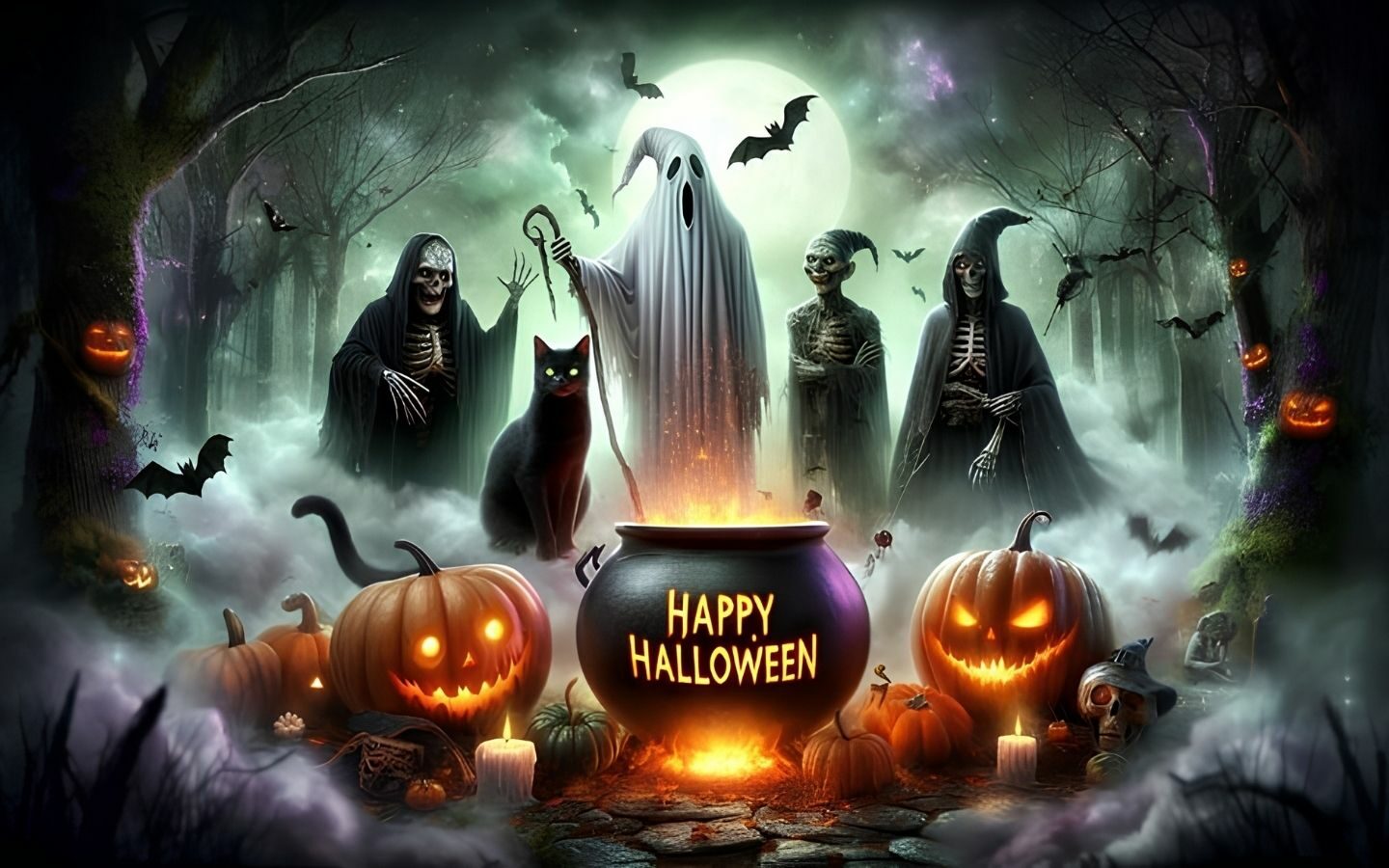 100+ Hình nền Halloween đẹp, kinh dị cho điện thoại, máy tính 20 Hình nền Halloween ma mị dành cho người yêu thích kinh dị