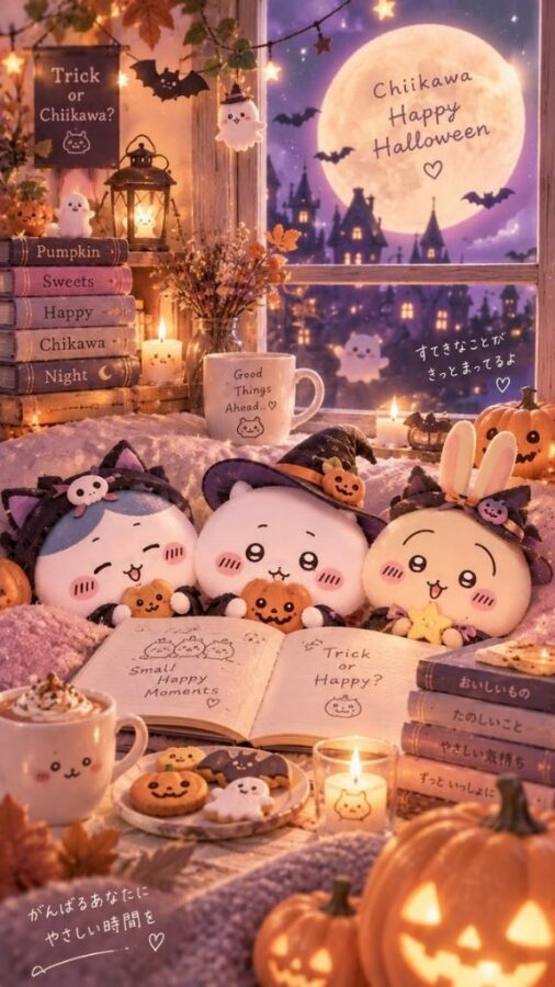 100+ Hình nền Halloween đẹp, kinh dị cho điện thoại, máy tính 74 Hình nền Halloween ma mị với ánh trăng sáng