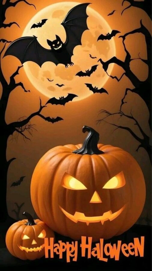 100+ Hình nền Halloween đẹp, kinh dị cho điện thoại, máy tính 93 Khung cảnh Halloween 3D sống động cho màn hình điện thoại