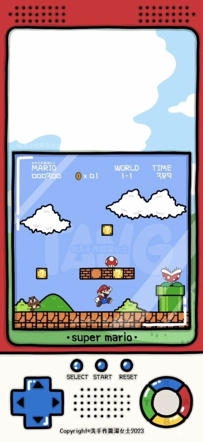 Máy chơi game cầm tay tái hiện thế giới Super Mario