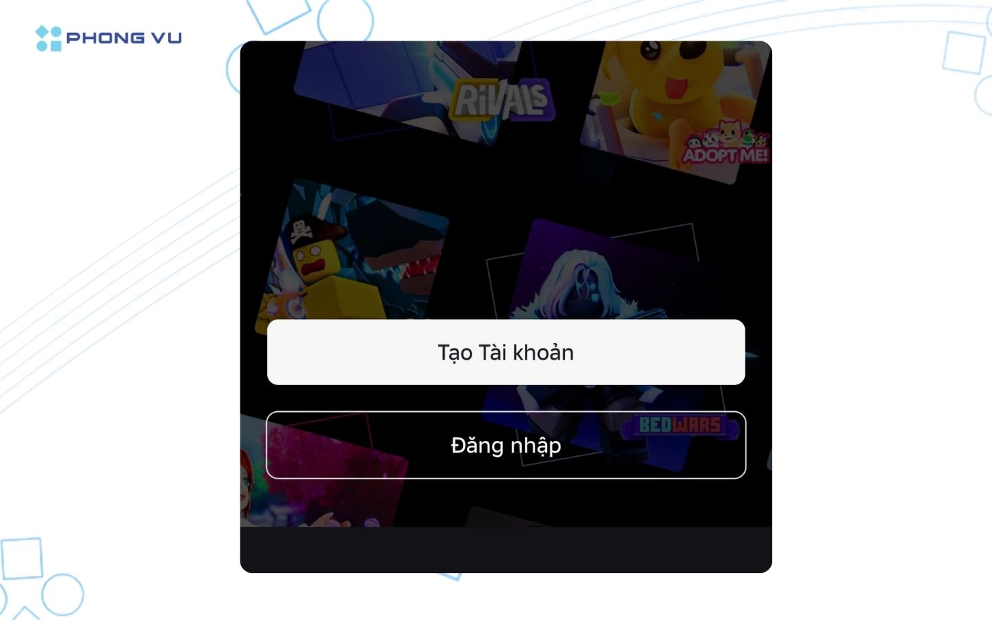 Evomon: Hướng dẫn tải và chơi game Evomon cho người mới 7 Đăng nhập hoặc tạo tài khoản ứng dụng