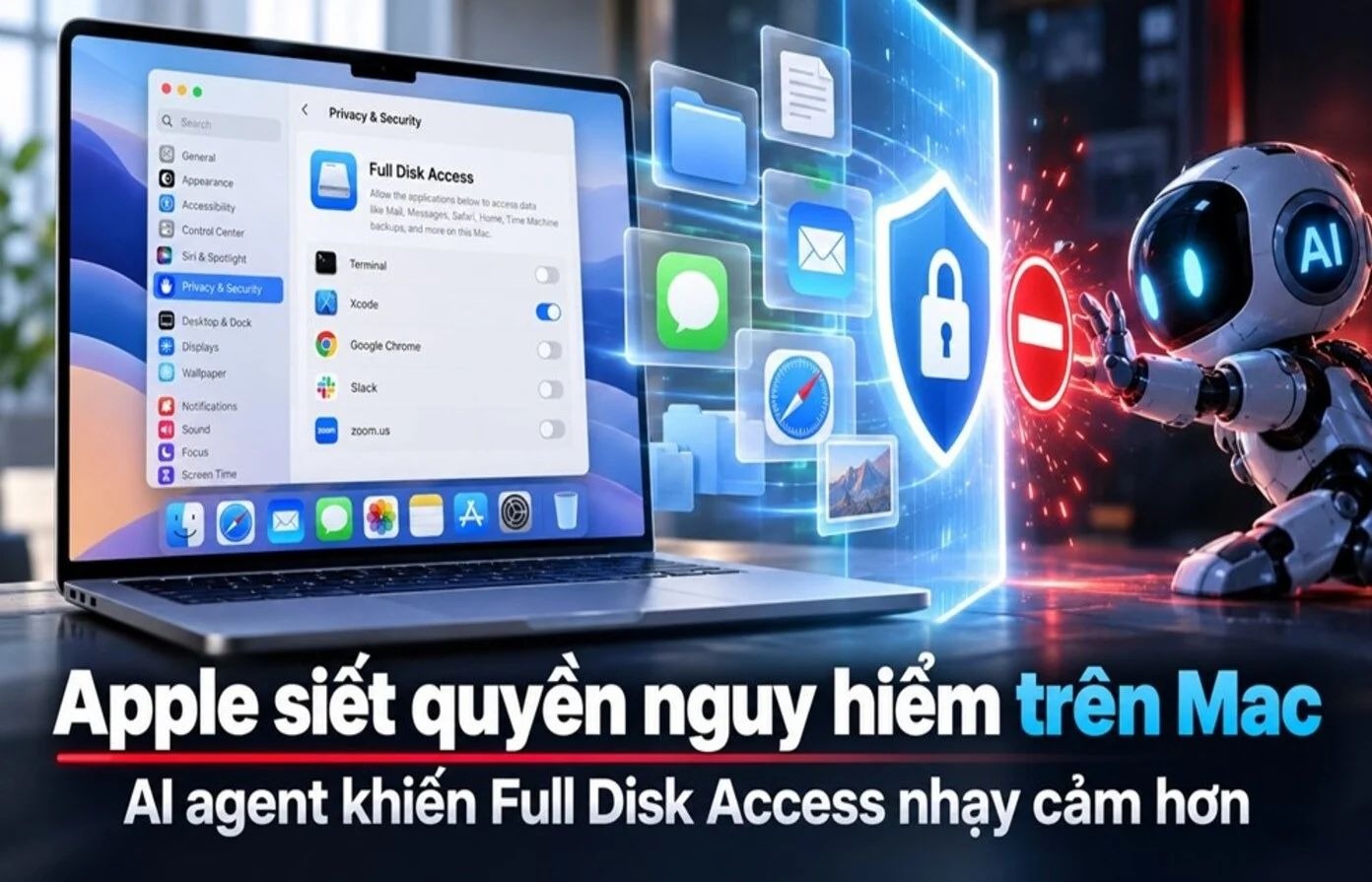 Apple siết quyền truy cập dữ liệu macOS để kiểm soát AI 1 Apple siết quyền truy cập dữ liệu macOS để kiểm soát AI