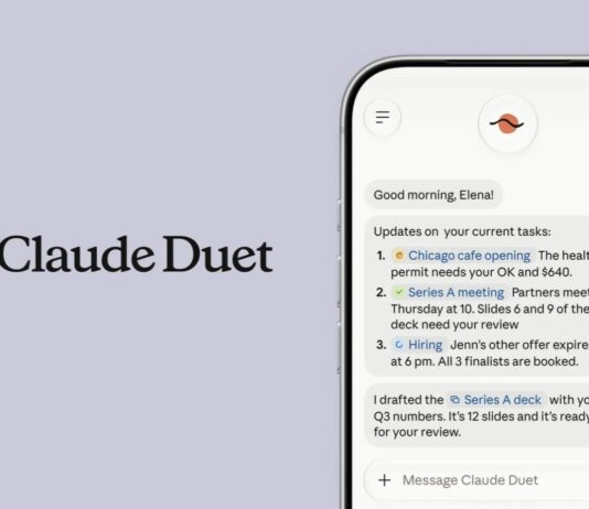 Anthropic ra mắt Claude Duet, gia nhập cuộc đua trợ lý AI cá nhân
