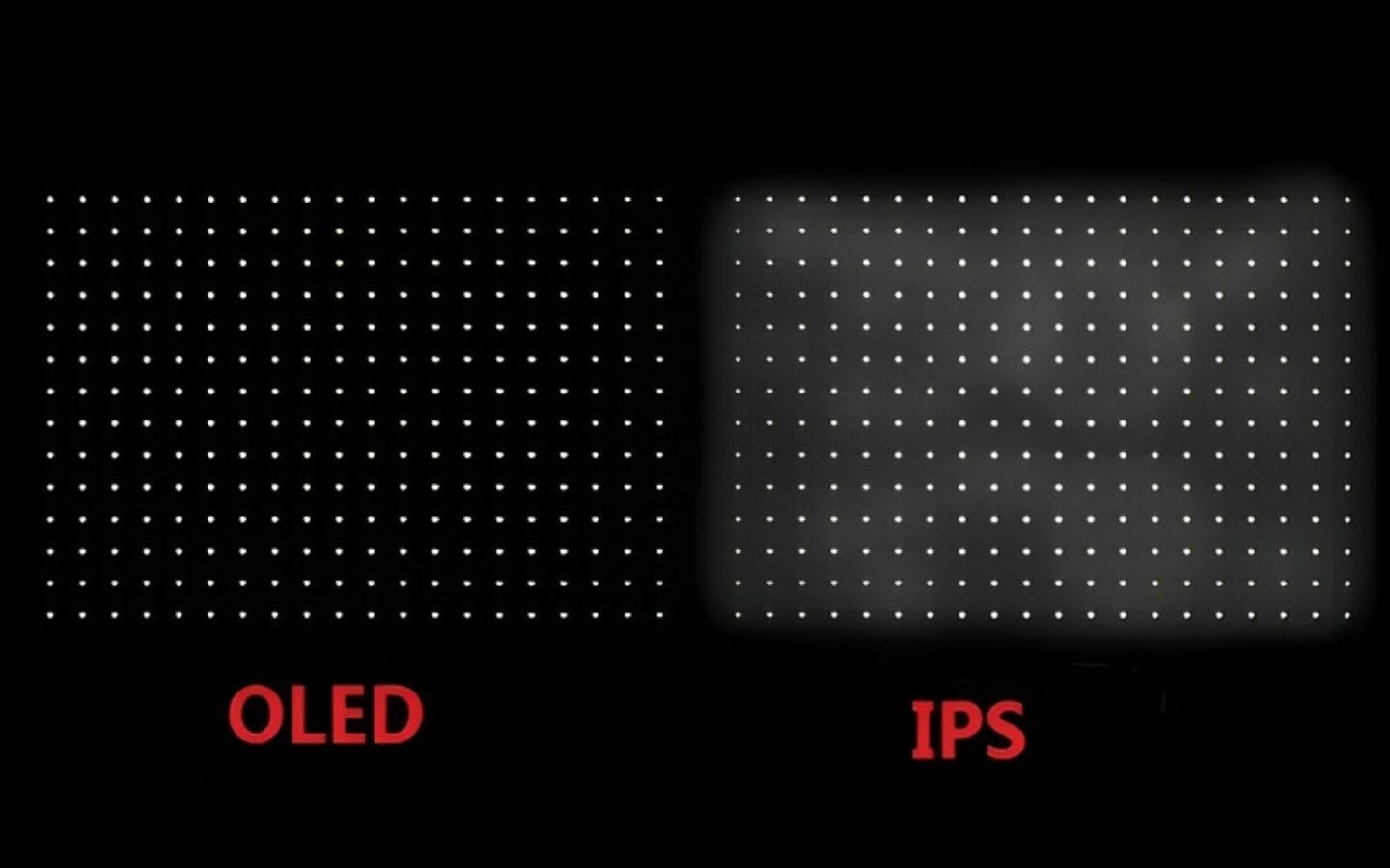 Màn hình OLED và IPS: Ưu nhược điểm và cách chọn màn hình 2 Tấm nền OLED tái tạo sắc đen sâu thẳm và độ tương phản vượt trội so với IPS