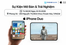 Sự kiện mở bán & trải nghiệm iPhone Duo tại Phong Vũ Sự kiện mở bán & trải nghiệm iPhone Duo tại Phong Vũ