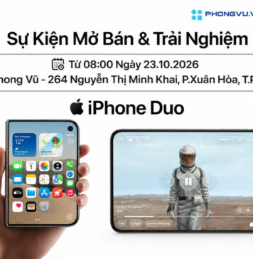 Sự kiện mở bán & trải nghiệm iPhone Duo tại Phong Vũ Sự kiện mở bán & trải nghiệm iPhone Duo tại Phong Vũ