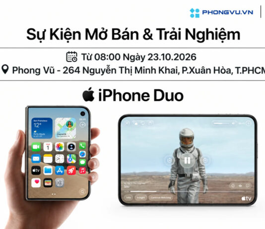 Sự kiện mở bán & trải nghiệm iPhone Duo tại Phong Vũ Sự kiện mở bán & trải nghiệm iPhone Duo tại Phong Vũ