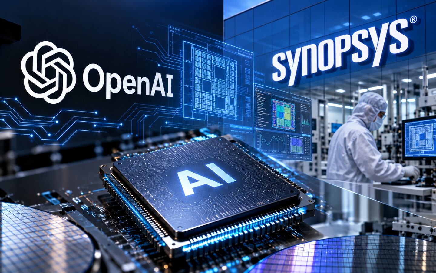 OpenAI hợp tác Synopsys phát triển mô hình AI tự thiết kế chip bán dẫn 