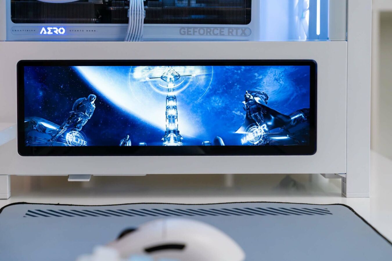 Ngoại hình của PC GIGABYTE X870E AERO X3D WOOD × CORSAIR - Phong Vũ