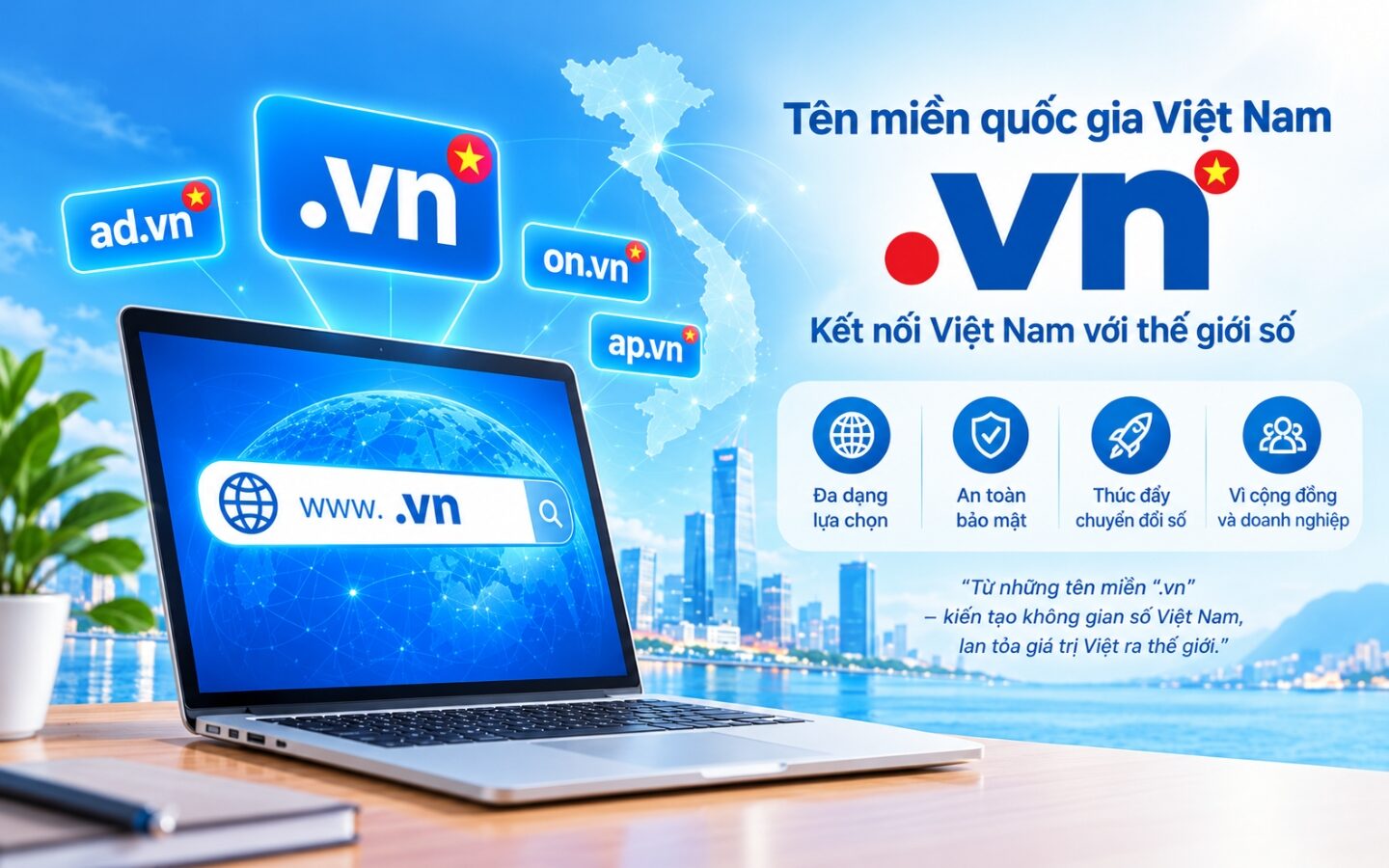 Tên miền .ap.vn phù hợp với nhà phát triển phần mềm, ứng dụng, doanh nghiệp (Nguồn: Internet)