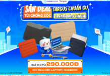 Ưu đãi túi chống sốc Targus từ 290K khi mua kèm laptop, MacBook Ưu đãi túi chống sốc Targus từ 290K khi mua kèm laptop, MacBook