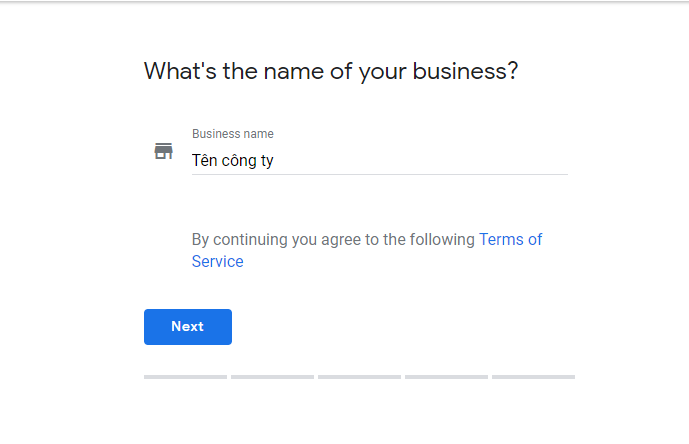 Nhập tên doanh nghiệp