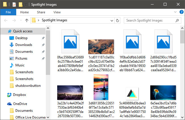 Cách lưu lại Windows Spotlight Wallpapers 5