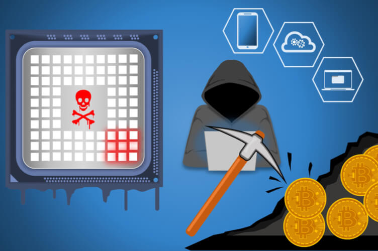 Illustration of crypto mining malware 1 1